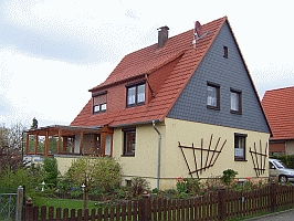 Haus im April 2006