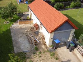 Garage und der neue Weg, Juni 2009